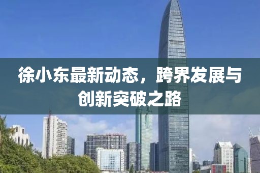 徐小东最新动态，跨界发展与创新突破之路