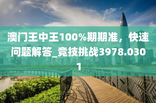 澳门王中王100%期期准，快速问题解答_竞技挑战3978.0301