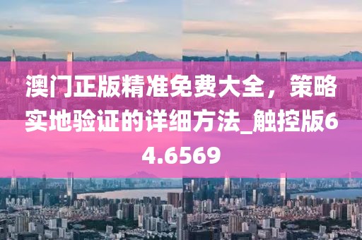 澳门正版精准免费大全，策略实地验证的详细方法_触控版64.6569