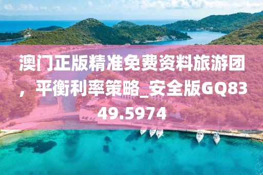 澳门正版精准免费资料旅游团，平衡利率策略_安全版GQ8349.5974