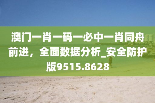 澳门一肖一码一必中一肖同舟前进，全面数据分析_安全防护版9515.8628