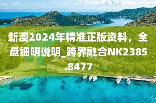 新澳2024年精准正版资料，全盘细明说明_跨界融合NK2385.8477