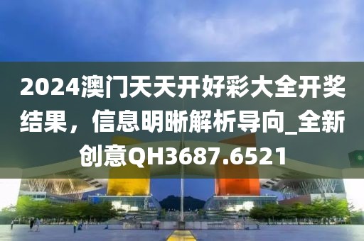 2024澳门天天开好彩大全开奖结果，信息明晰解析导向_全新创意QH3687.6521