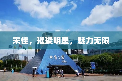 宋佳，璀璨明星，魅力无限