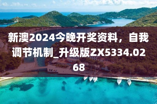 新澳2024今晚开奖资料，自我调节机制_升级版ZX5334.0268