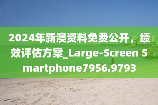 2024年新澳资料免费公开，绩效评估方案_Large-Screen Smartphone7956.9793