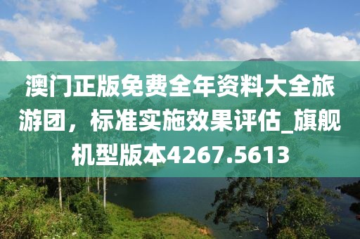 澳门正版免费全年资料大全旅游团，标准实施效果评估_旗舰机型版本4267.5613