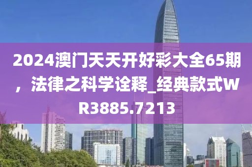 2024澳门天天开好彩大全65期，法律之科学诠释_经典款式WR3885.7213