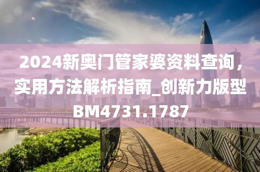 2024新奥门管家婆资料查询，实用方法解析指南_创新力版型BM4731.1787
