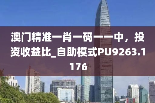 澳门精准一肖一码一一中，投资收益比_自助模式PU9263.1176