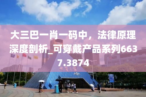 大三巴一肖一码中，法律原理深度剖析_可穿戴产品系列6637.3874
