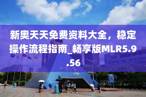 新奥天天免费资料大全，稳定操作流程指南_畅享版MLR5.9.56