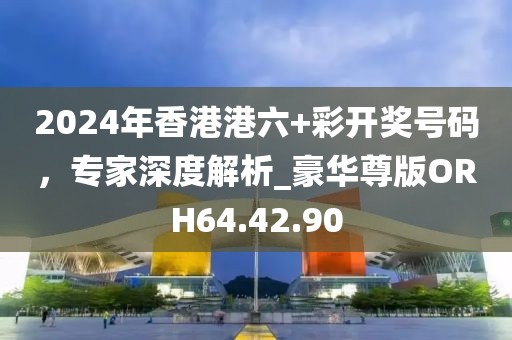 2024年香港港六+彩开奖号码，专家深度解析_豪华尊版ORH64.42.90