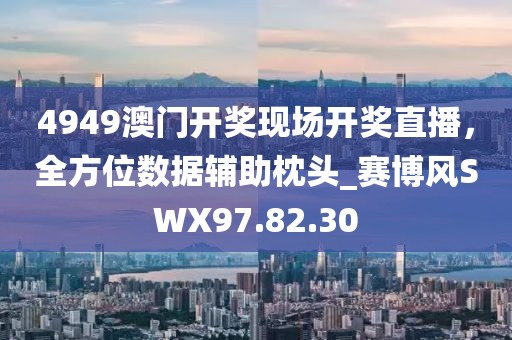 4949澳门开奖现场开奖直播，全方位数据辅助枕头_赛博风SWX97.82.30