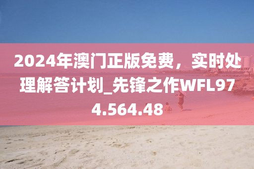 2024年澳门正版免费，实时处理解答计划_先锋之作WFL974.564.48