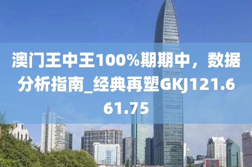 澳门王中王100%期期中，数据分析指南_经典再塑GKJ121.661.75