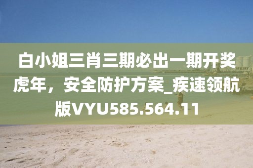 白小姐三肖三期必出一期开奖虎年，安全防护方案_疾速领航版VYU585.564.11