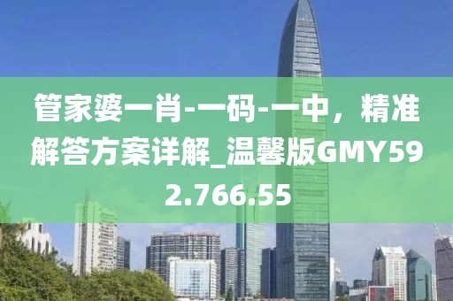 管家婆一肖-一码-一中，精准解答方案详解_温馨版GMY592.766.55