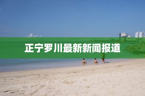 正宁罗川最新新闻报道