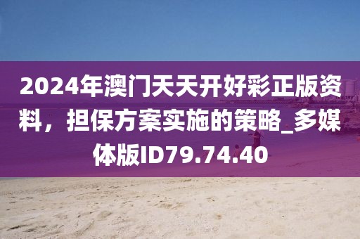 2024年澳门天天开好彩正版资料，担保方案实施的策略_多媒体版ID79.74.40