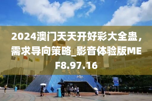 2024澳门天天开好彩大全蛊，需求导向策略_影音体验版MEF8.97.16