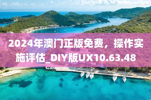 2024年澳门正版免费，操作实施评估_DIY版UX10.63.48