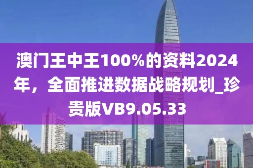 澳门王中王100%的资料2024年，全面推进数据战略规划_珍贵版VB9.05.33