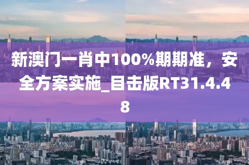新澳门一肖中100%期期准，安全方案实施_目击版RT31.4.48