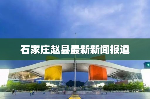 石家庄赵县最新新闻报道