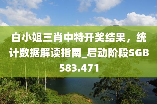 白小姐三肖中特开奖结果，统计数据解读指南_启动阶段SGB583.471