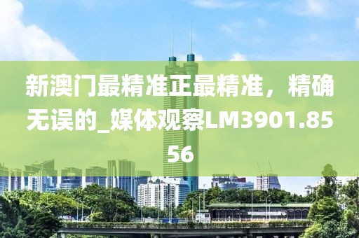 新澳门最精准正最精准，精确无误的_媒体观察LM3901.8556