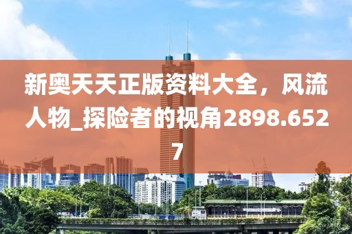 新奥天天正版资料大全，风流人物_探险者的视角2898.6527