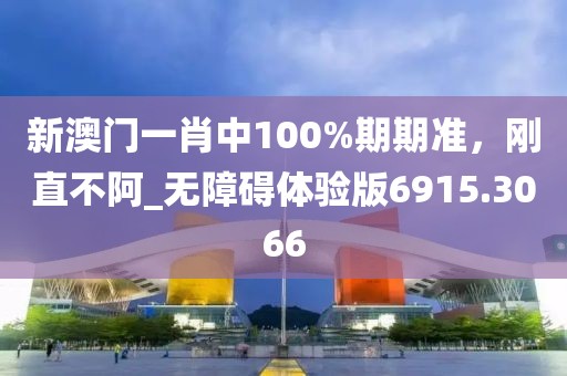 新澳门一肖中100%期期准，刚直不阿_无障碍体验版6915.3066