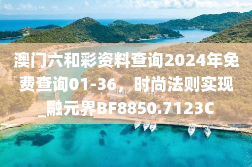 澳门六和彩资料查询2024年免费查询01-36，时尚法则实现_融元界BF8850.7123C