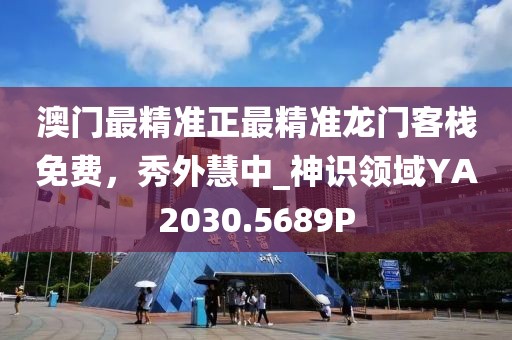 澳门最精准正最精准龙门客栈免费，秀外慧中_神识领域YA2030.5689P