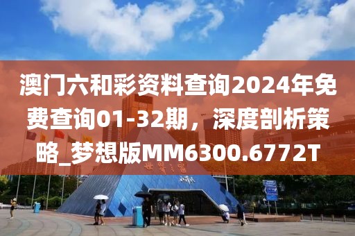 澳门六和彩资料查询2024年免费查询01-32期，深度剖析策略_梦想版MM6300.6772T