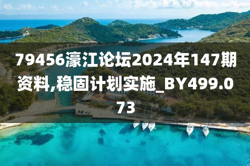 79456濠江论坛2024年147期资料,稳固计划实施_BY499.073