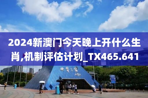2024新澳门今天晚上开什么生肖,机制评估计划_TX465.641