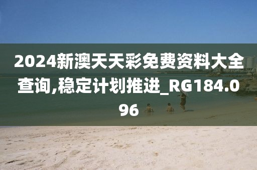 2024新澳天天彩免费资料大全查询,稳定计划推进_RG184.096