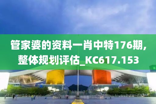 管家婆的资料一肖中特176期,整体规划评估_KC617.153
