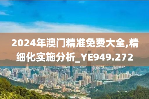 2024年澳门精准免费大全,精细化实施分析_YE949.272