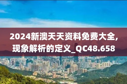 2024新澳天天资料免费大全,现象解析的定义_QC48.658