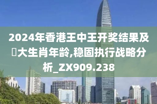 2024年香港王中王开奖结果及枓大生肖年龄,稳固执行战略分析_ZX909.238