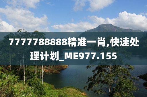7777788888精准一肖,快速处理计划_ME977.155
