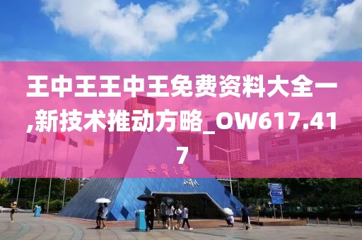 王中王王中王免费资料大全一,新技术推动方略_OW617.417