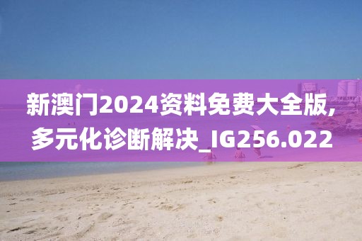 新澳门2024资料免费大全版,多元化诊断解决_IG256.022