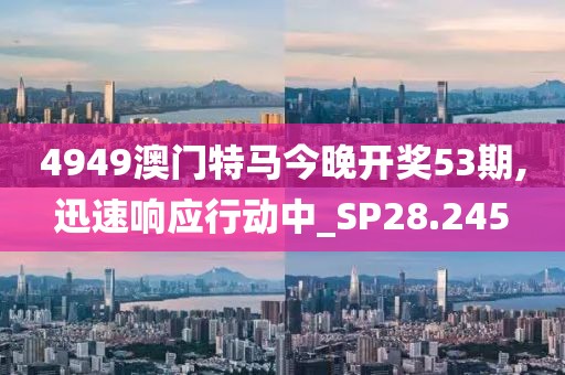 4949澳门特马今晚开奖53期,迅速响应行动中_SP28.245