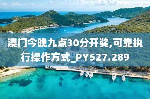 澳门今晚九点30分开奖,可靠执行操作方式_PY527.289