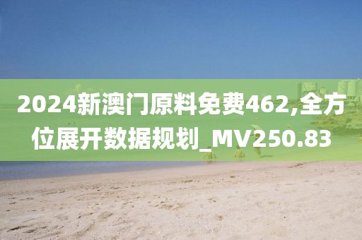 2024新澳门原料免费462,全方位展开数据规划_MV250.83