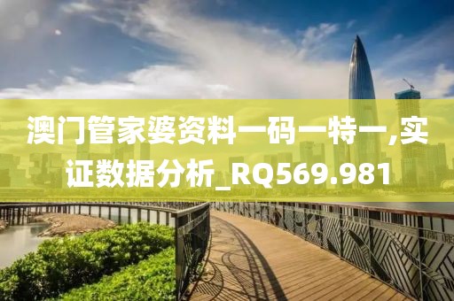 澳门管家婆资料一码一特一,实证数据分析_RQ569.981